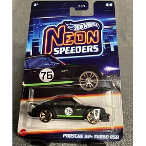 Hot Wheels Neon Speeders Porsche 934 Turbo RSR